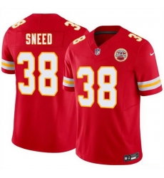 Men Kansas City Chiefs  38 L Jarius Sneed Red 2026 F U S E  Vapor Untouchable Limited Stitched Football Jersey