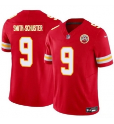 Men   Kansas City Chiefs 9 JuJu Smith Schuster Red 2023 F U S E Vapor Untouchable Limited Stitched Football Jersey