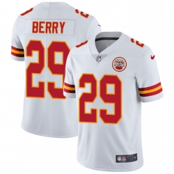 Men Nike Kansas City Chiefs 29 Eric Berry White Vapor Untouchable Limited Player NFL Jersey