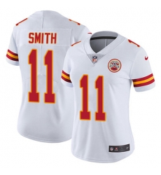 Nike Chiefs #11 Alex Smith White Womens Stitched NFL Vapor Untouchable Limited Jersey