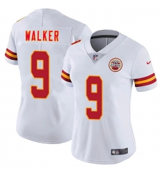 Women Kansas City Chiefs  9 Kenneth Walker III White 2026 Vapor Untouchable Limited Stitched Jersey