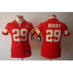 Women Nike Kansas City Chiefs #29 Berry Red Color[NIKE LIMITED Jersey]