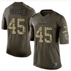 Nike Oakland Raiders #45 Marcel Reece Green Men 27s Stitched NFL Limited Salute to Service Jersey