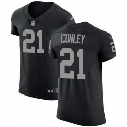 Nike Raiders #21 Gareon Conley Black Team Color Mens Stitched NFL Vapor Untouchable Elite Jersey