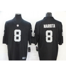 Nike Raiders 8 Marcus Mariota Black Vapor Untouchable Limited Jersey