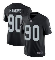 Nike Raiders 90 Johnathan Hankins Black Team Color Men Stitched NFL Vapor Untouchable Limited Jersey