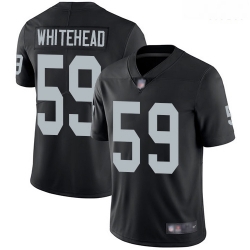 Raiders 59 Tahir Whitehead Black Team Color Men Stitched Football Vapor Untouchable Limited Jersey