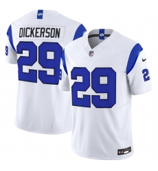 Men's Los Angeles Rams #29 Eric Dickerson White 2026 F.U.S.E. Vapor Limited Football Stitched Jersey Men's Los Angeles Rams #29 Eric Dickerson White 2026 F.U.S.E. Vapor Limited Football Stitched Jersey
