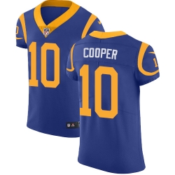 Nike Rams #10 Pharoh Cooper Royal Blue Alternate Mens Stitched NFL Vapor Untouchable Elite Jersey