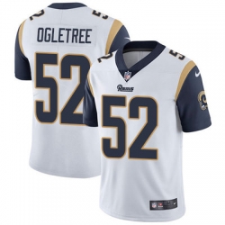 Nike Rams #52 Alec Ogletree White Mens Stitched NFL Vapor Untouchable Limited Jersey