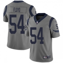 Nike Rams 54 Leonard Floyd Gray Men Stitched NFL Limited Inverted Legend Jersey