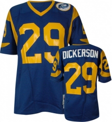 St Louis Rams 29 DICKERSON Blue mitchellandness