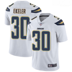 Chargers 30 Austin Ekeler White Men Stitched Football Vapor Untouchable Limited Jersey