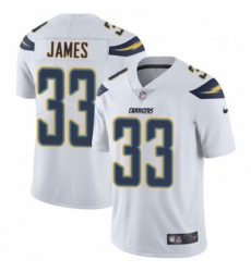 Men Nike Los Angeles Chargers 33 Derwin James White Vapor Untouchable Limited Player NFL Jersey