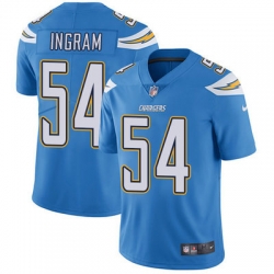 Nike Chargers #54 Melvin Ingram Electric Blue Alternate Mens Stitched NFL Vapor Untouchable Limited Jersey