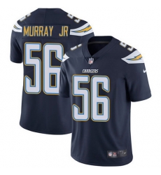 Nike Chargers 56 Kenneth Murray Jr Navy Blue Team Color Men Stitched NFL Vapor Untouchable Limited Jersey