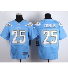 San Diego Chargers #25 Gordon bule elite jersey