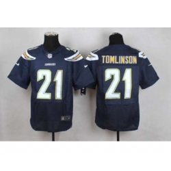 nike nfl jerseys san diego chargers 21 tomlinson blue[Elite]