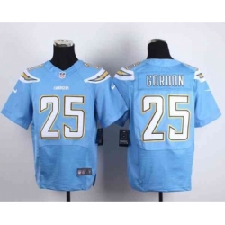 nike nfl jerseys san diego chargers 25 goroon lt.blue[Elite]