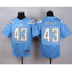 nike nfl jerseys san diego chargers 43 oliver lt.blue[Elite][oliver]