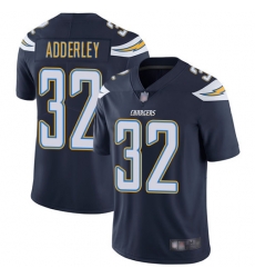 Chargers 32 Nasir Adderley Navy Blue Team Color Youth Stitched Football Vapor Untouchable Limited Jersey