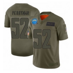 Youth Los Angeles Chargers 52 Denzel Perryman Limited Camo 2019 Salute to Service Football Jersey