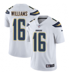 Youth Nike Chargers #16 Tyrell Williams White Stitched NFL Vapor Untouchable Limited Jersey