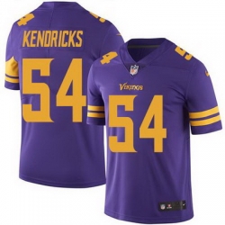 Nike Vikings #54 Eric Kendricks Purple Mens Stitched NFL Limited Rush Jersey