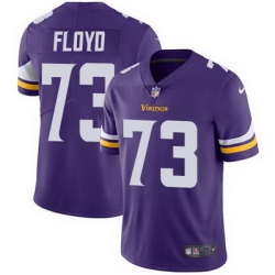 Nike Vikings #73 Sharrif Floyd Purple Team Color Mens Stitched NFL Vapor Untouchable Limited Jersey