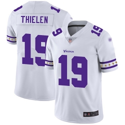 Vikings 19 Adam Thielen White Mens Stitched Football Limited Team Logo Fashion Jersey