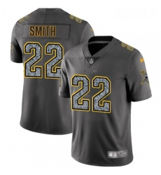 Youth Nike Minnesota Vikings 22 Harrison Smith Gray Static Vapor Untouchable Limited NFL Jersey