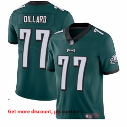 Eagles 77 Andre Dillard Midnight Green Team Color Men Stitched Football Vapor Untouchable Limited Jersey