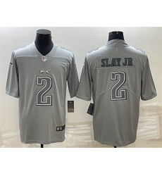 Men Philadelphia Eagles 2 Darius Slay JR Gray Atmosphere Fashion Stitched Jersey