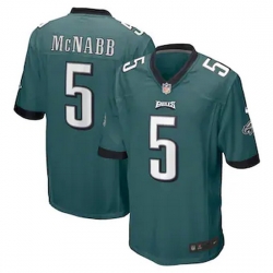 Men Philadelphia Eagles 5 Donovan McNabb Green Vapor Untouchable Limited Jersey