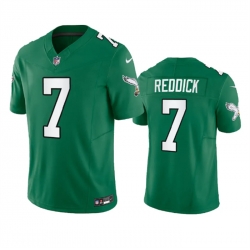 Men Philadelphia Eagles 7 Haason Reddick Green 2023 F U S E  Vapor Untouchable Stitched Football Jersey