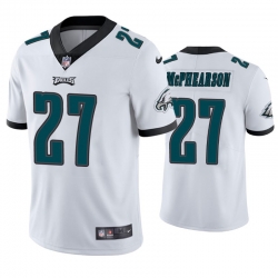 Men Philadelphia Eagles Zech McPhearson 27 Vapor Limited Jersey White