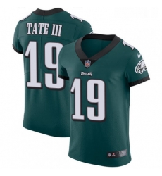 Mens Nike Philadelphia Eagles 19 Golden Tate III Midnight Green Team Color Vapor Untouchable Elite Player NFL Jerse