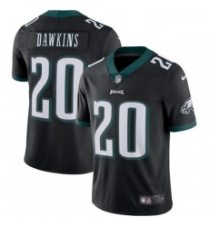 Mens Nike Philadelphia Eagles 20 Brian Dawkins Black Alternate Vapor Untouchable Limited Player NFL Jersey