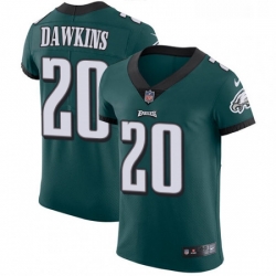 Mens Nike Philadelphia Eagles 20 Brian Dawkins Midnight Green Team Color Vapor Untouchable Elite Player NFL Jersey