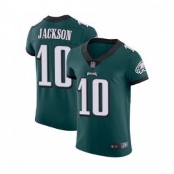 Mens Philadelphia Eagles 10 DeSean Jackson Midnight Green Team Color Vapor Untouchable Elite Player Football Jersey