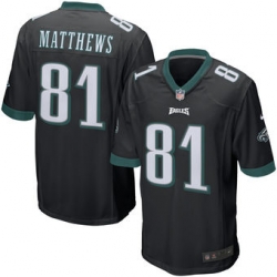 Mens Philadelphia Eagles Jordan Matthews Nike Black Team Game Jersey