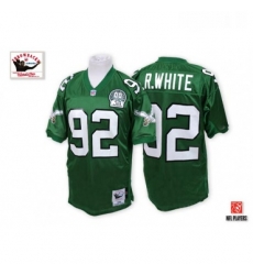 Mitchell And Ness Philadelphia Eagles 92 Reggie White Midnight Green Team Color Authentic Throwback NFL Jersey