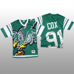 NFL Philadelphia Eagles 91 Fletcher Cox Green Men Mitchell  26 Nell Big Face Fashion Limited NFL Jersey