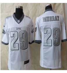 New Philadelphia Eagles #29 DeMarco Murray White Men Stitched NFL Limited Platinum Jersey