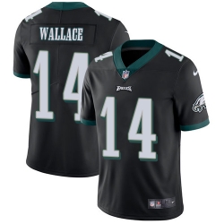 Nike Eagles #14 Mike Wallace Black Alternate Mens Stitched NFL Vapor Untouchable Limited Jersey