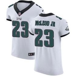 Nike Eagles #23 Rodney McLeod Jr White Mens Stitched NFL Vapor Untouchable Elite Jersey