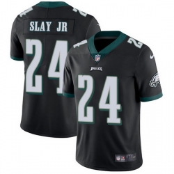 Nike Eagles 24 Darius Slay Jr Black Alternate Men Stitched NFL Vapor Untouchable Limited Jersey