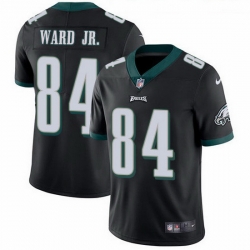 Nike Eagles 84 Greg Ward Jr  Black Alternate Men Stitched NFL Vapor Untouchable Limited Jersey