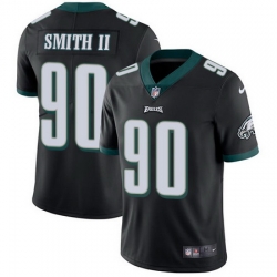 Nike Eagles #90 Marcus Smith II Black Alternate Mens Stitched NFL Vapor Untouchable Limited Jersey