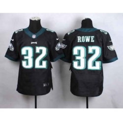 nike nfl jerseys philadelphia eagles 32 rowe black[Elite]